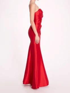 Floral Mikado Gown