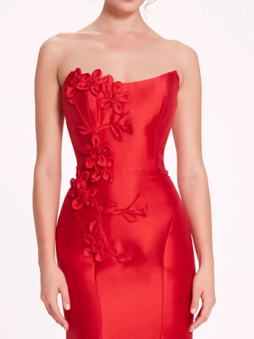 Floral Mikado Gown