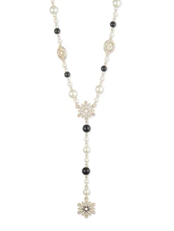 Pearl Y Necklace
