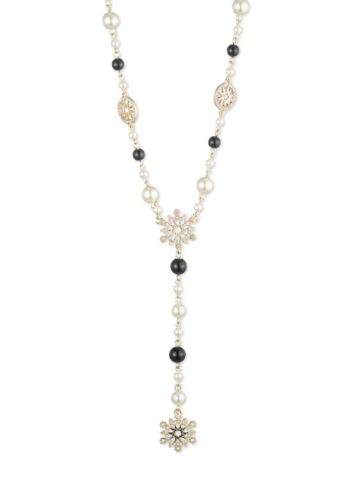 Pearl Y Necklace