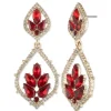 Poised Large Drop Earring