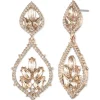 Poised Rose Large Drop Earring