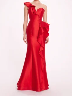 Silk Mikado Gown