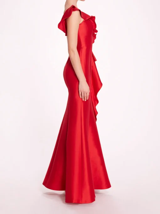 Silk Mikado Gown